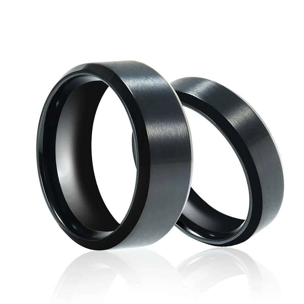 Black Ring Valor - 8/6mm